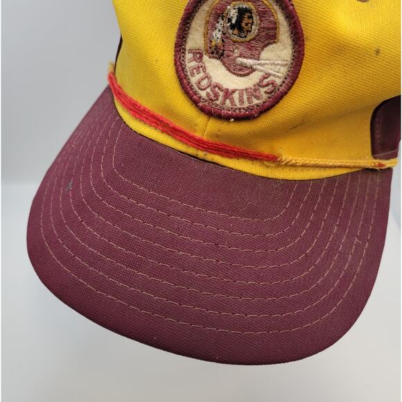 Vintage Washington Redskins Hat Cap Snapback Sports Specialties NFL 80s RARE - Picture 7 of 16